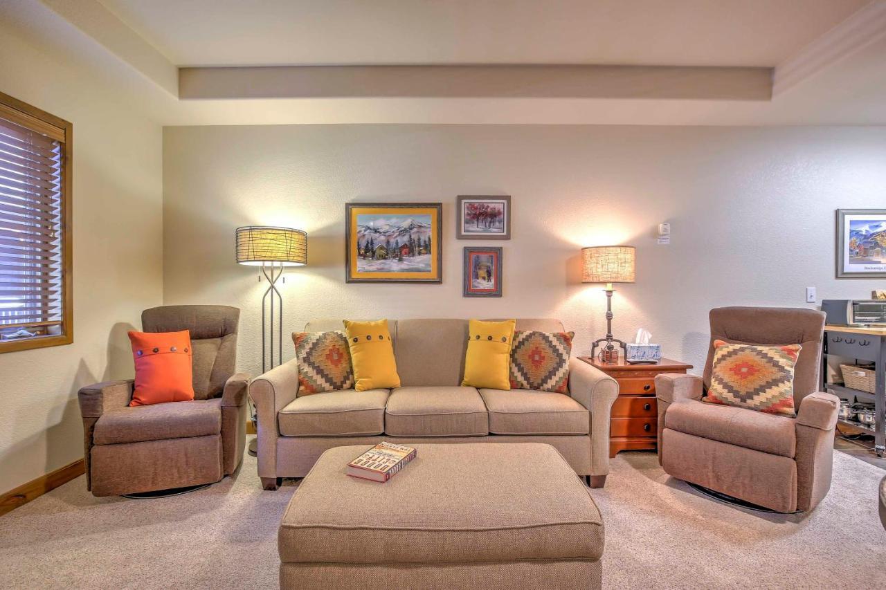 Breck Studio With Hot Tub Access, Walk To Main St! Breckenridge Eksteriør bilde