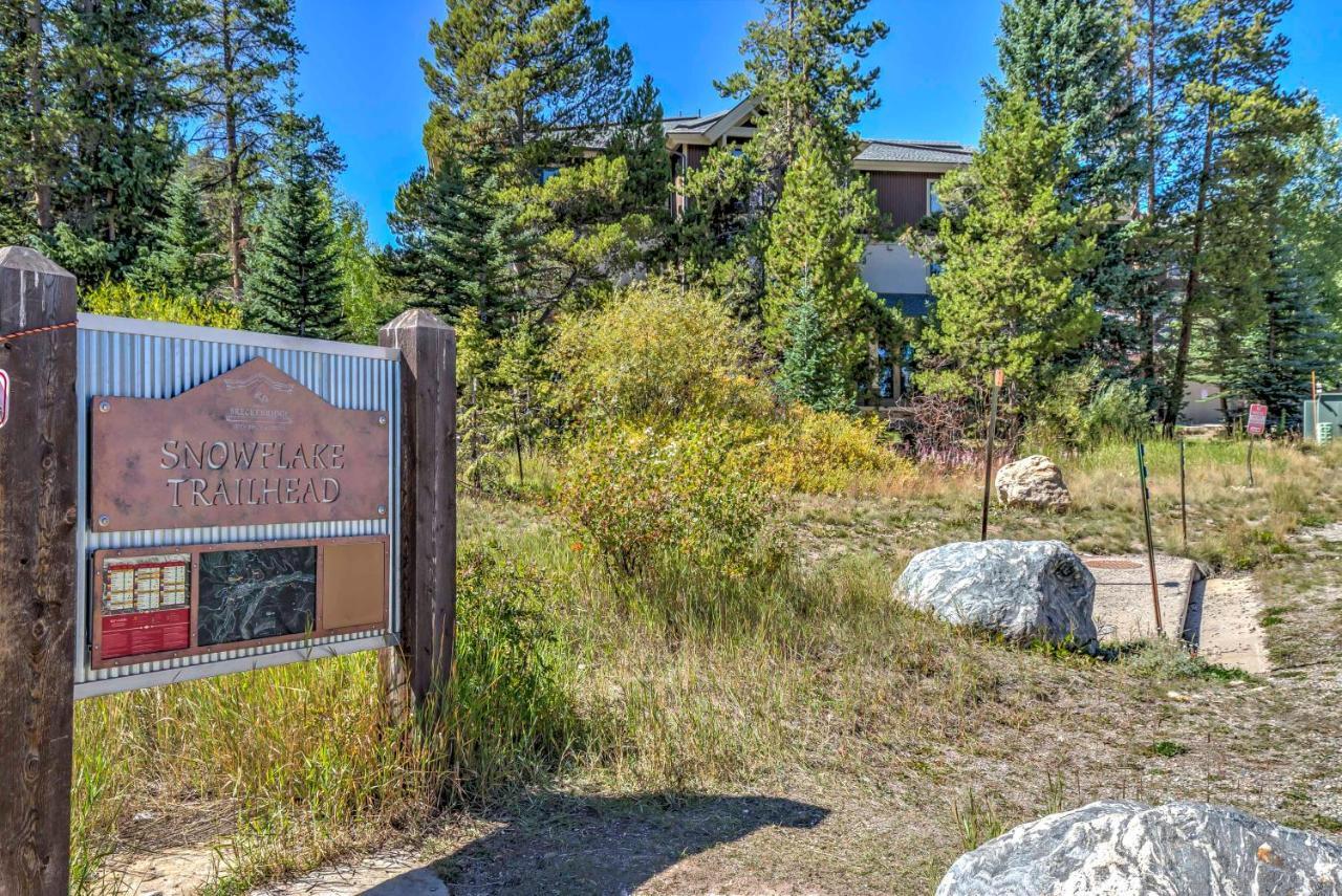 Breck Studio With Hot Tub Access, Walk To Main St! Breckenridge Eksteriør bilde