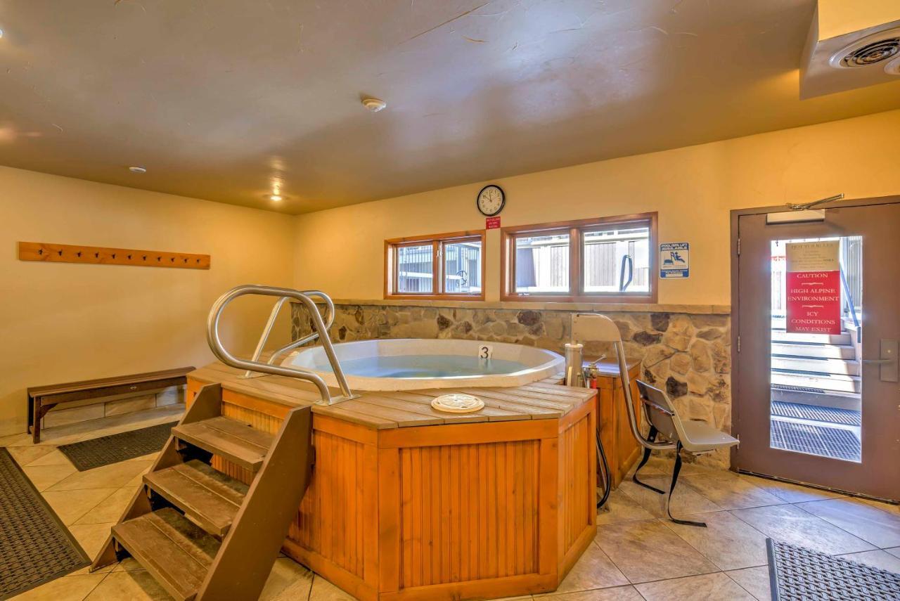 Breck Studio With Hot Tub Access, Walk To Main St! Breckenridge Eksteriør bilde